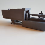 Maquette de machine, utilisée comme support de formation Maquette de machine, utilisée comme support de formation