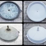 Fond de cuve avec vidange Fond de cuve avec vidange